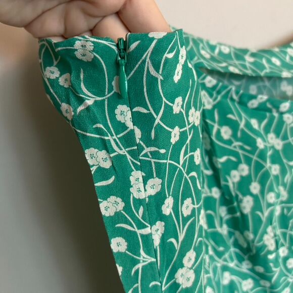 Realisation Par Amelia Dress in Poison Ivy Green Ivory Extra Large - Picture 11 of 14